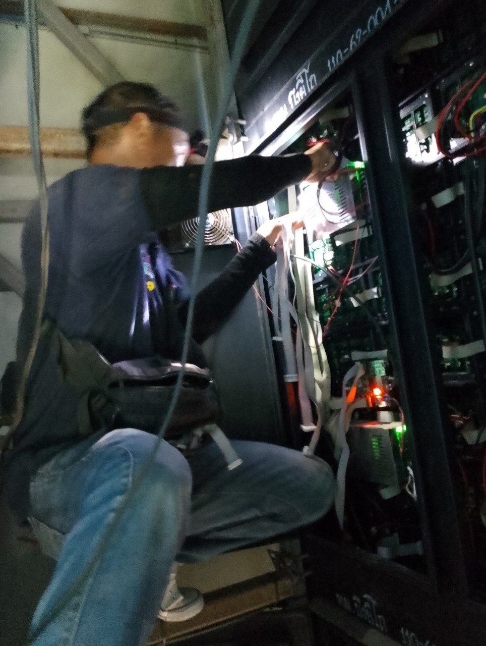 เปลี่ยนอุปกรณ์ทดแทนของเดิมที่เสียชำรุด